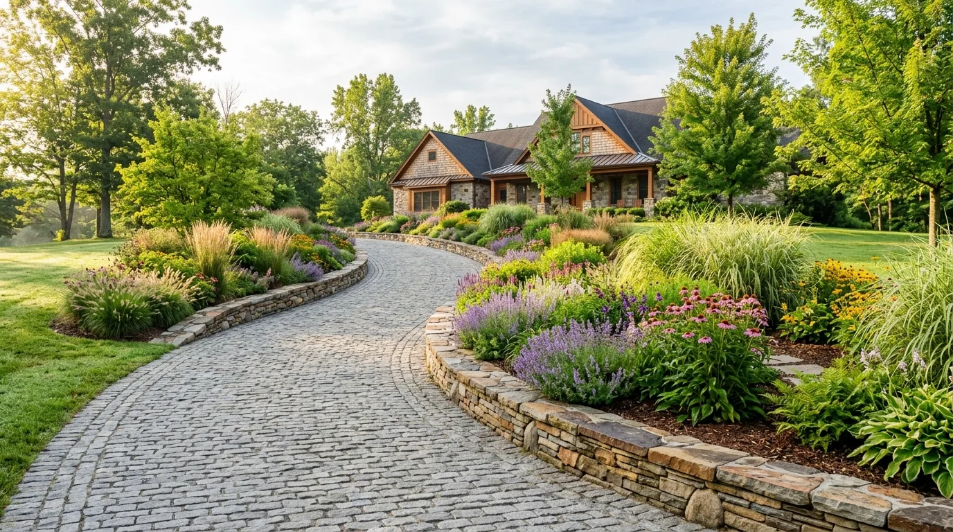 Layered Shrub Border